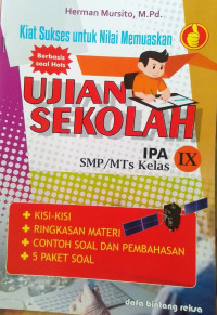 Image of IPA Kiat Ujian Sekolah SMP IX