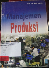 Image of Manajemen Produksi