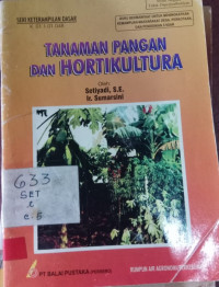 Image of Tanaman Pangan Dan Hortikultura