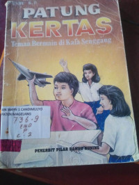 Image of Patung Kertas Teman Bermain Dikala Senggang