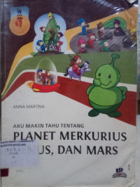 Image of AKU MAKIN TAHU TENTANG PLANET MERKURIUS, VENUS, DAN MARS