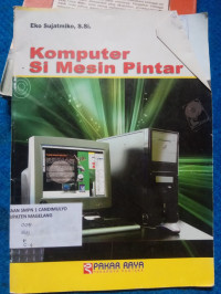 Image of KOMPUTER SI MESIN PINTAR