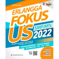 Image of Erlangga Fokus US SMP Mts 2022