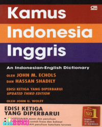 Image of Kamus Indonesia Inggris  Ed. 3