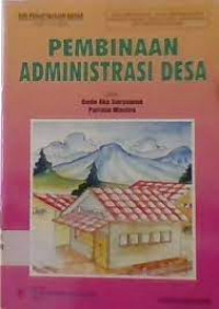 Image of PEMBINAAN ADMINISTRASI DESA