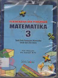 Image of Peningkatan dan Pengayaan Matematika 3